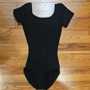 Capezio Black Bodysuit